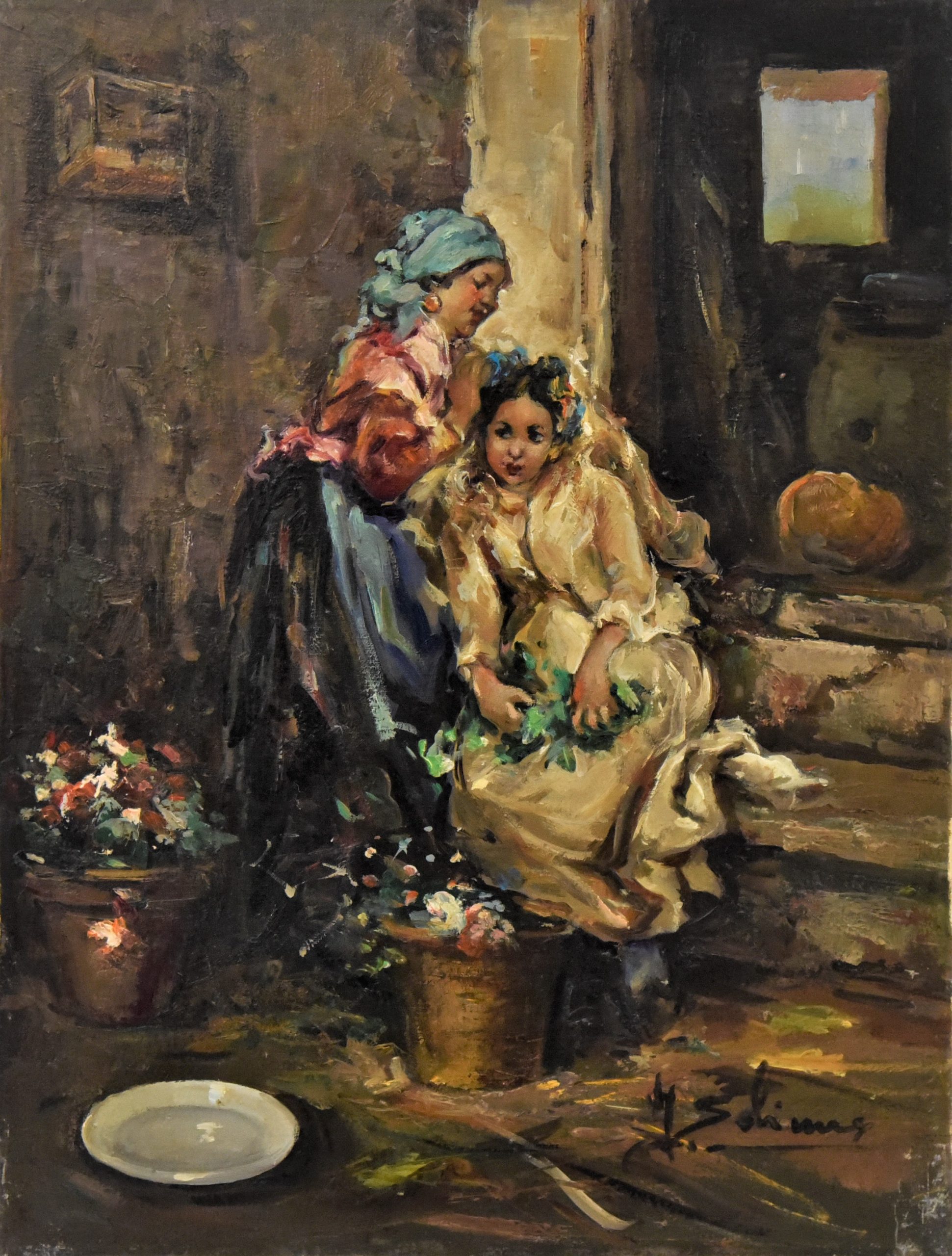 Λουλουδούδες – Solimens | 30 × 40 εκ.