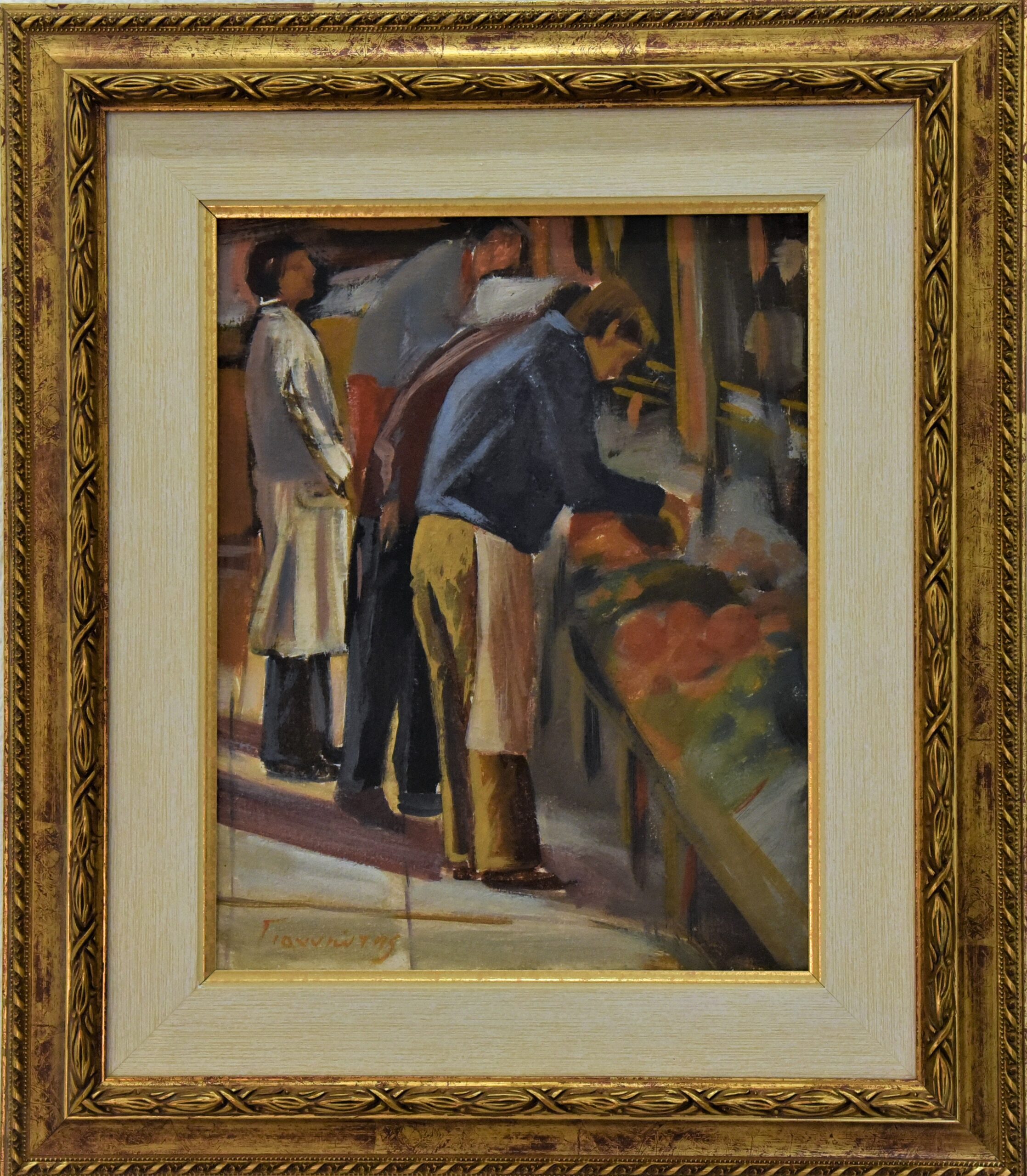 Ο μανάβης – Γιαννιώτης | 38 × 48 εκ.