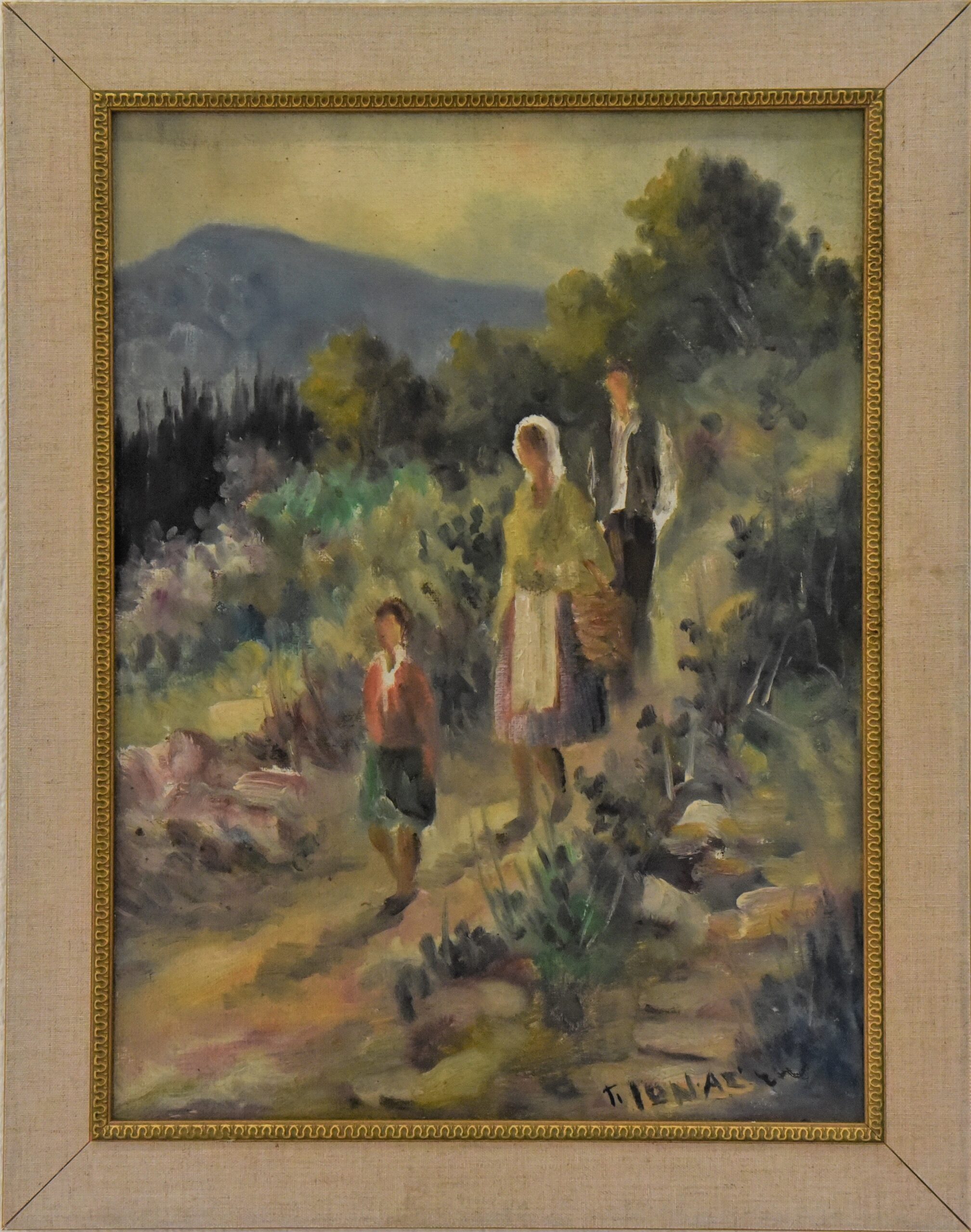 Επιστρόφη απο το κτήμα – Ιωνάς | 38 × 48 εκ.