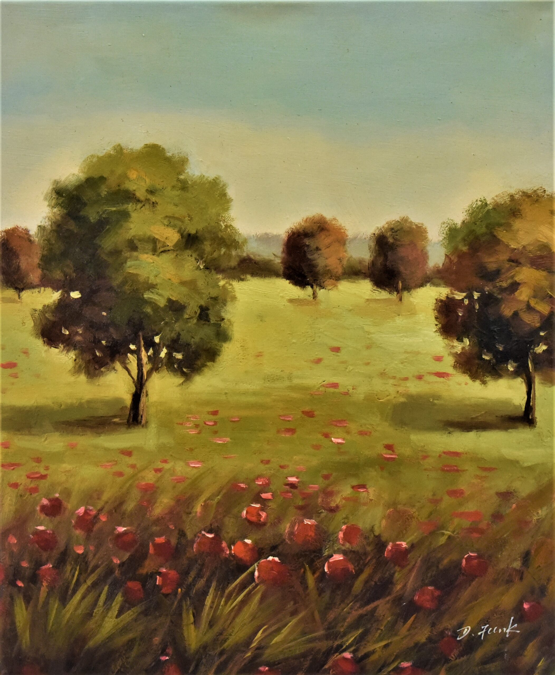 Δέντρα – D.Funk | 50 × 60 εκ.
