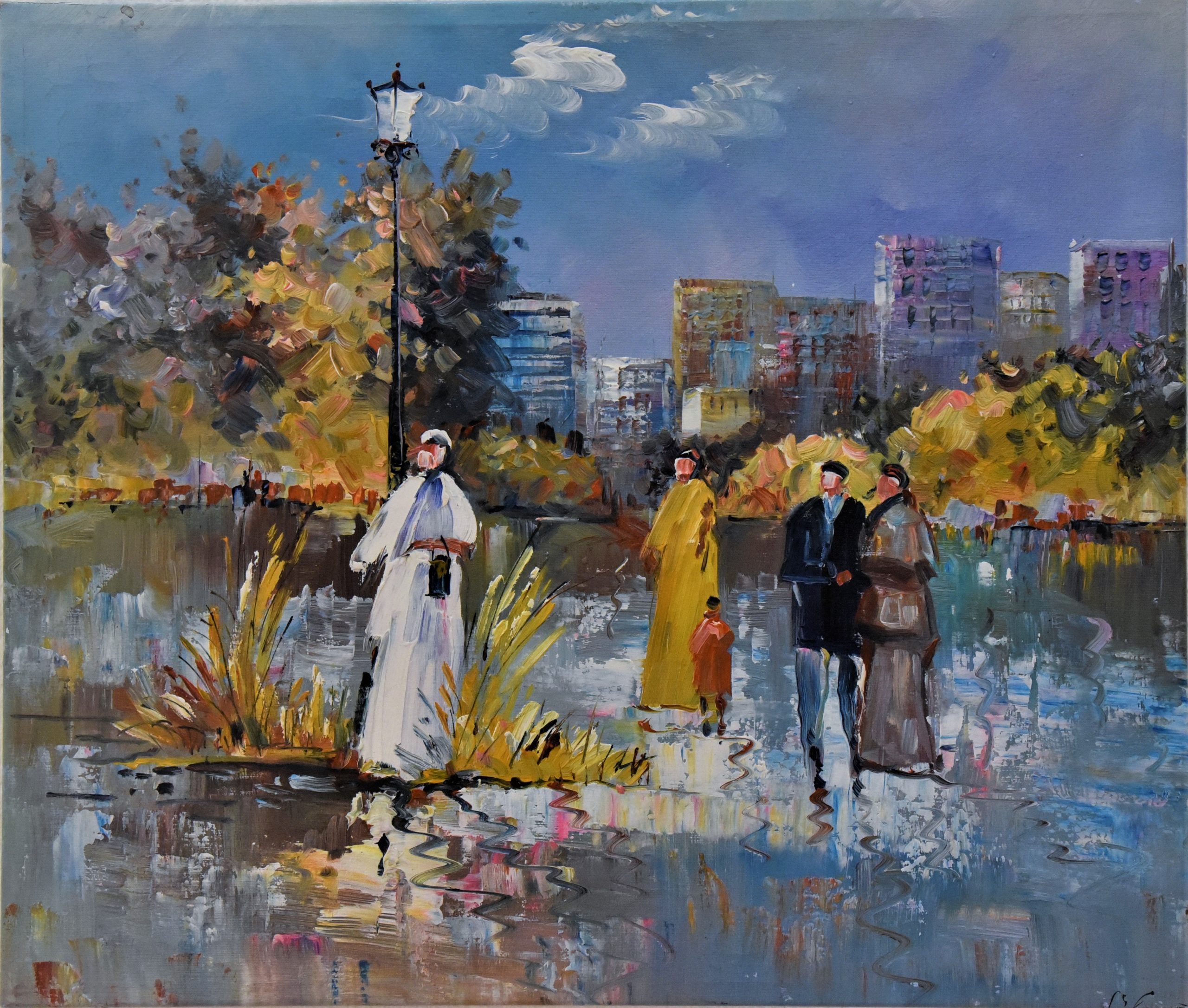 Περίπατος – Μanettir | 55 × 45 εκ.