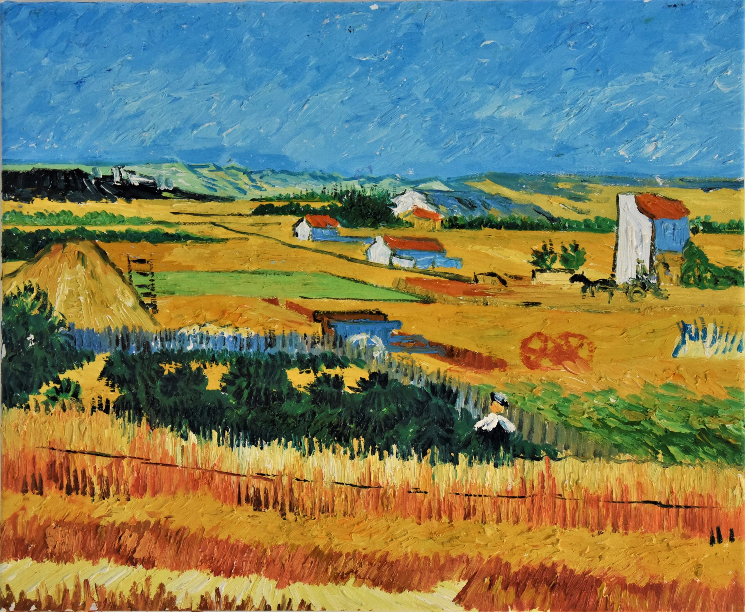 Αγροτικό τoπίο – Badri | 57 × 47 εκ.