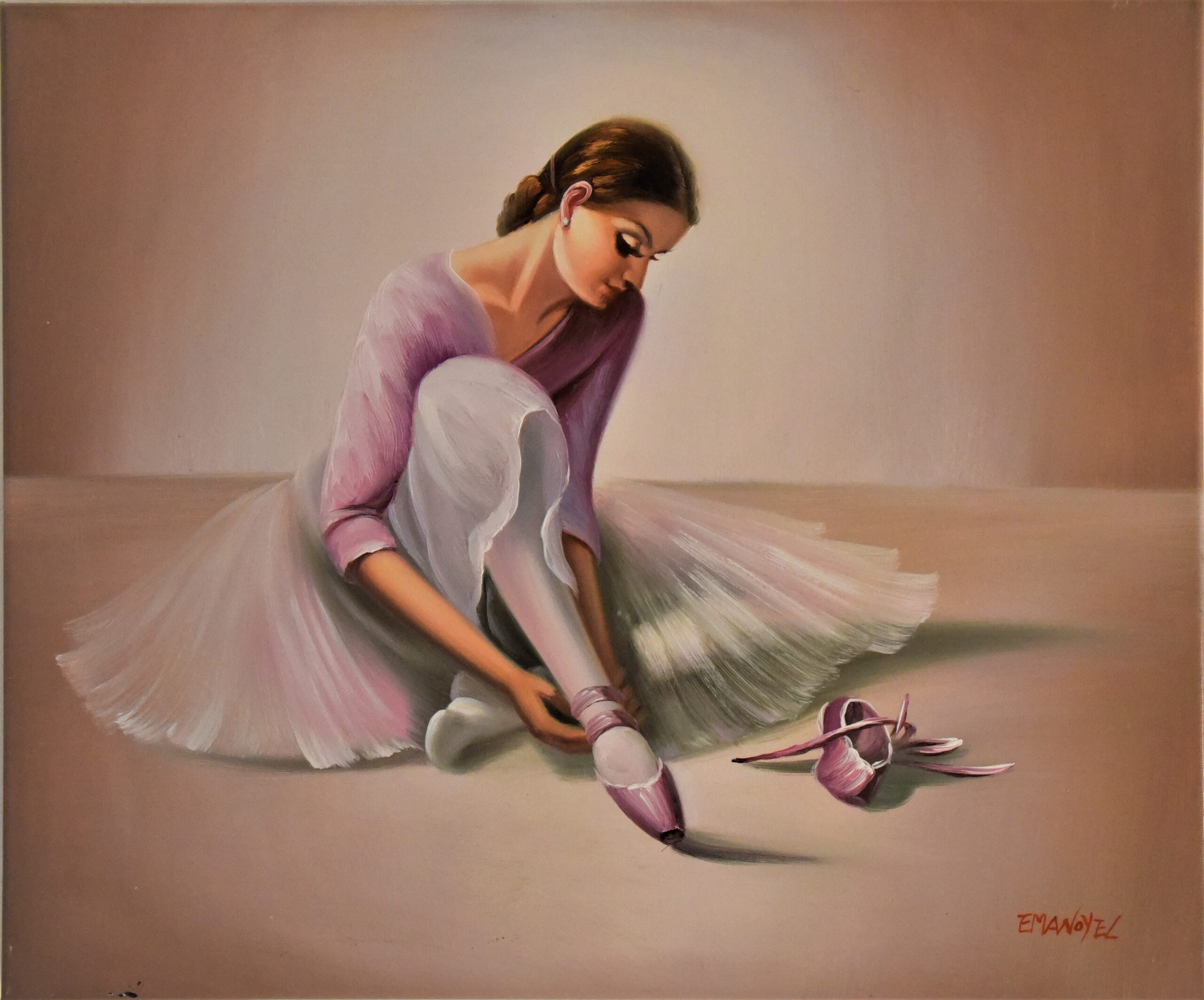 Μπαλαρίνα – Emanouel | 60 × 50 εκ.