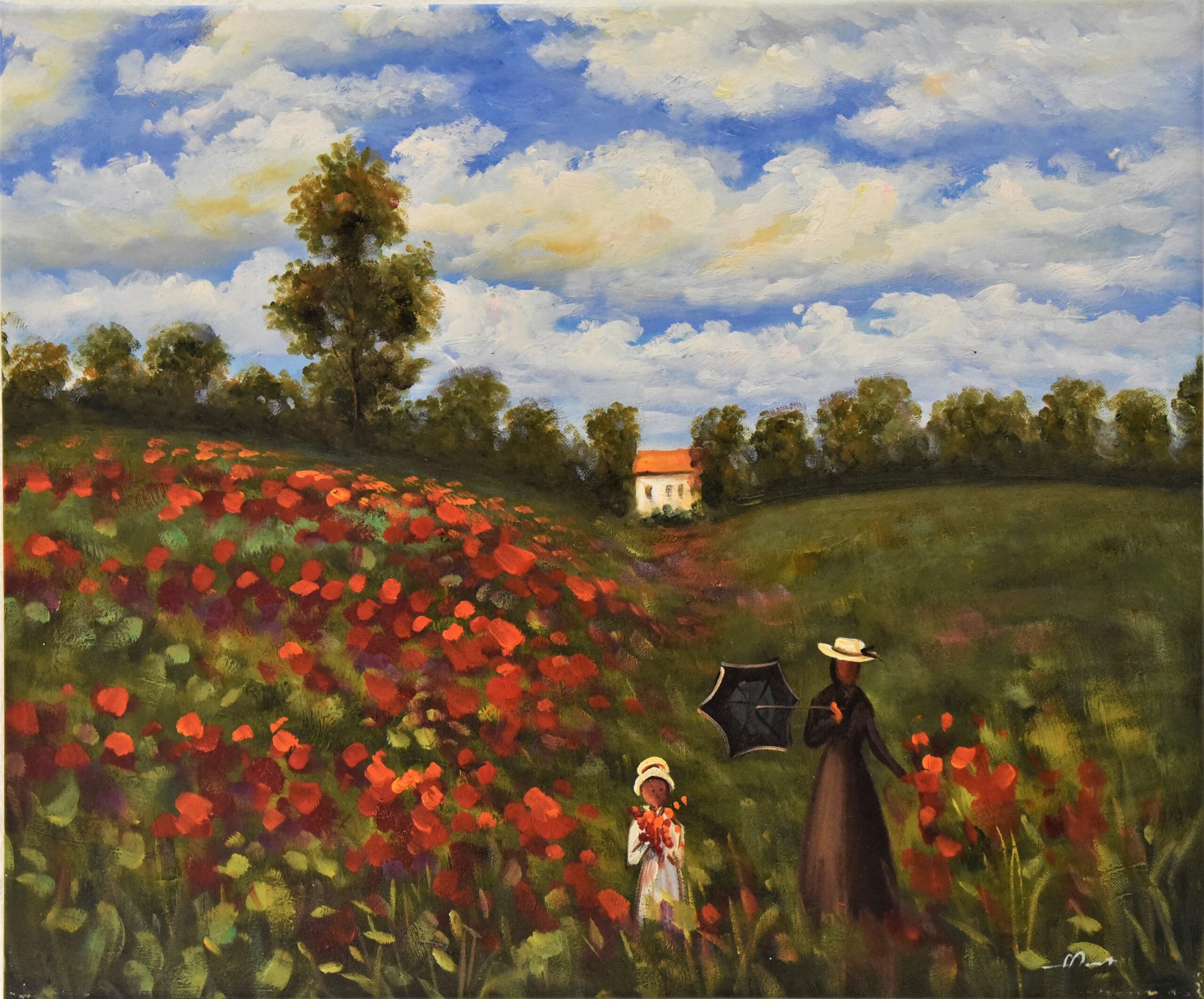 Περίπατος στους αγρούς – Matt | 60 × 50 εκ.
