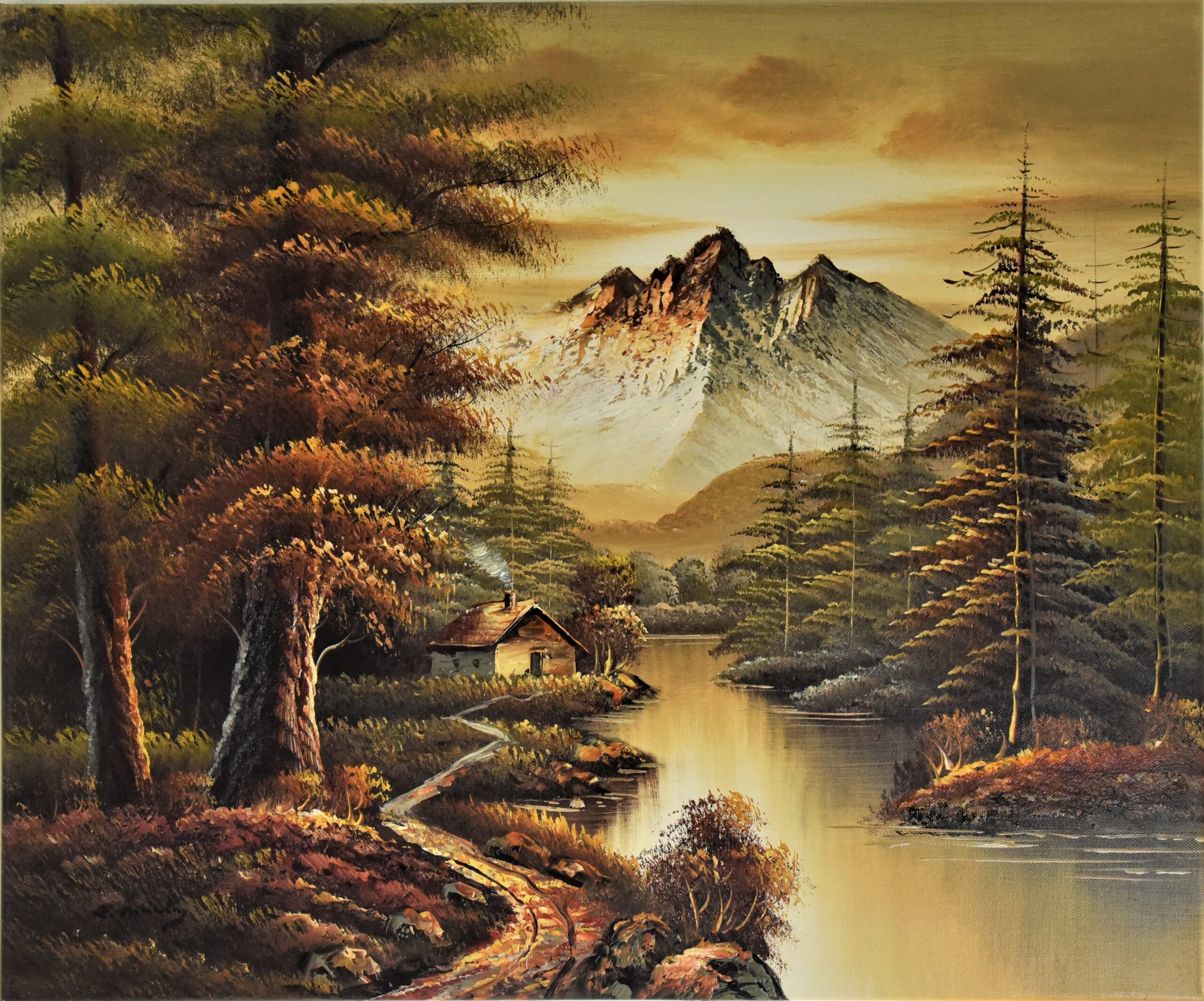 Δασικό τοπίο – Siminis | 60 × 50 εκ.