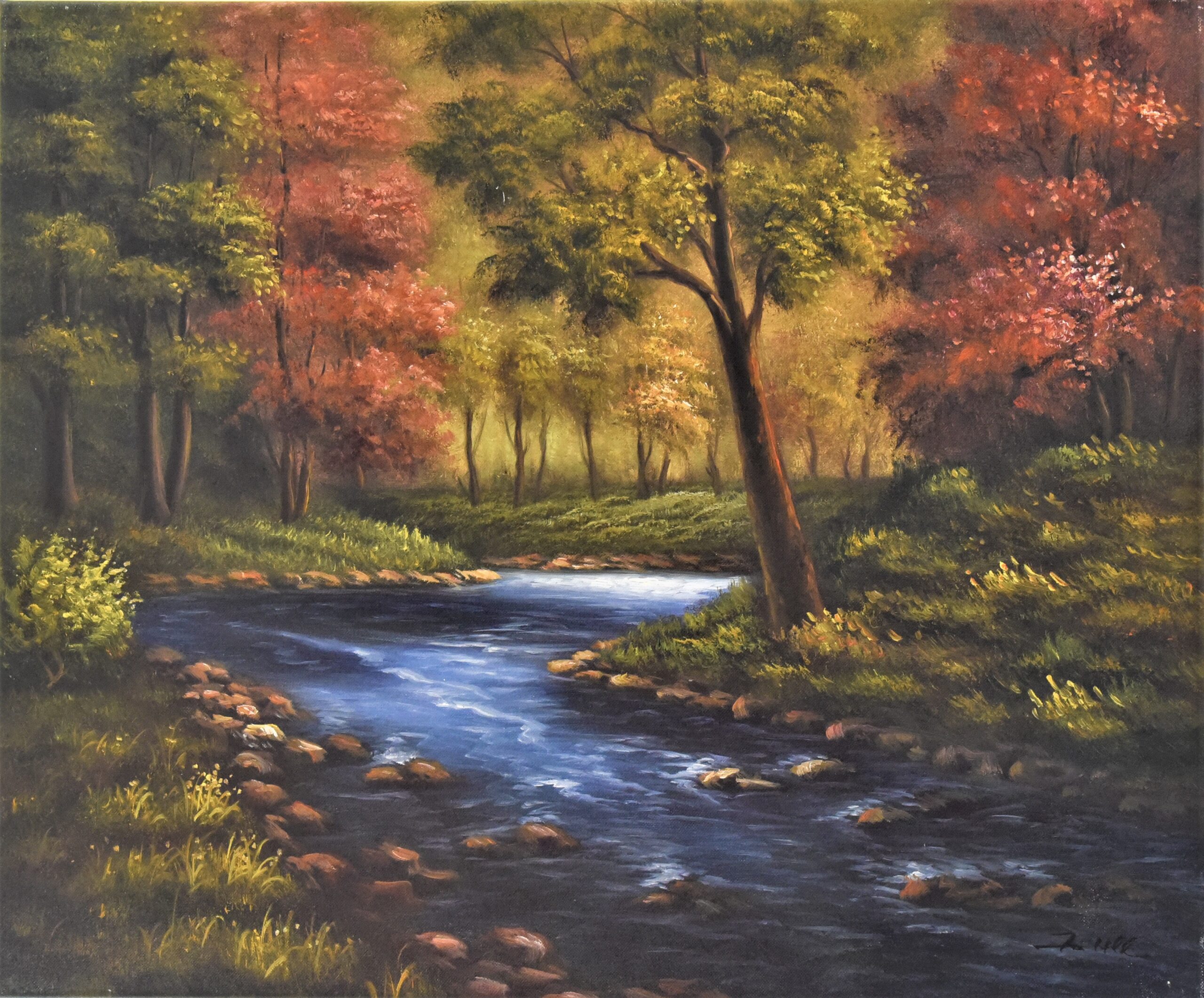 Ποτάμι – Zattill | 60 × 50 εκ.