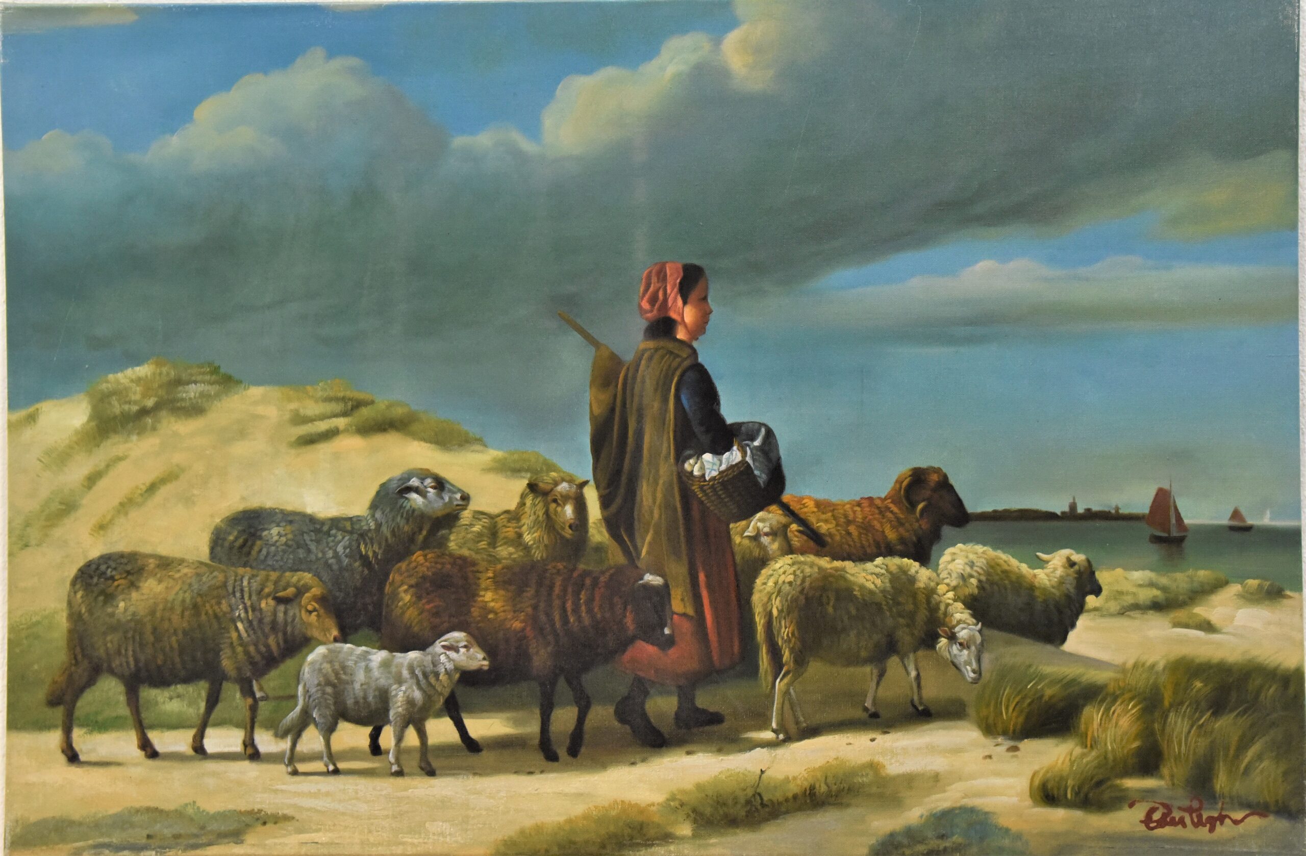 Η βοσκοπούλα BULIGHR – Βulighr | 90 × 60 εκ.
