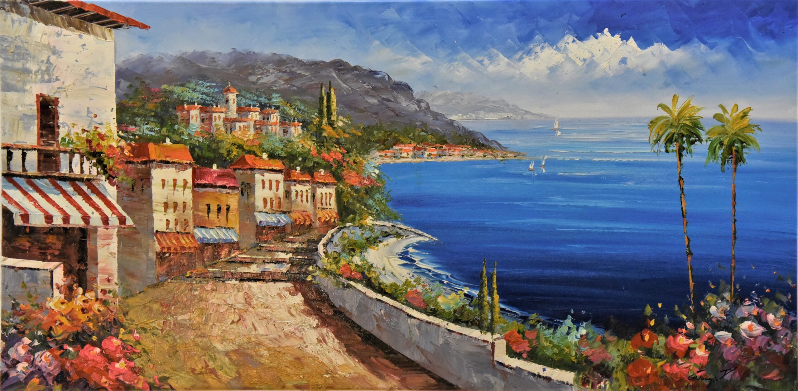 Ακρογιαλιά – Glougi | 120 × 60 εκ.