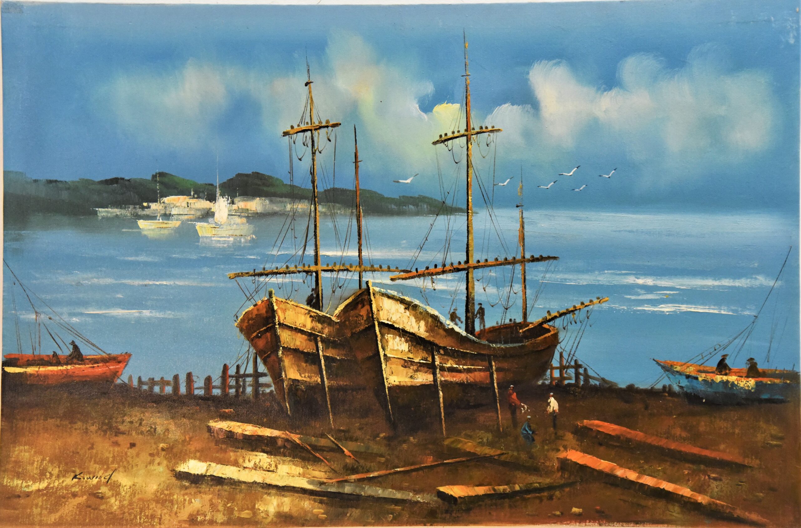 Καρνάγιο – Κiwiocl | 90 × 60 εκ.