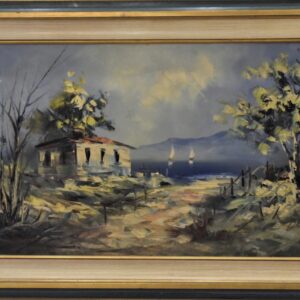 Σπίτι στην θάλασσα | 50 × 100 εκ.
